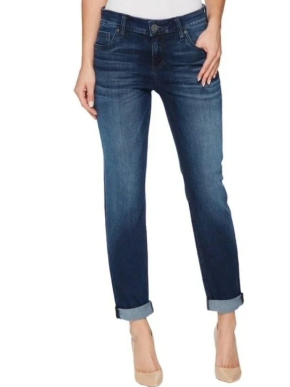 NWT Kut from the Kloth Catherine Slouchy Boyfriend Jeans size- 12